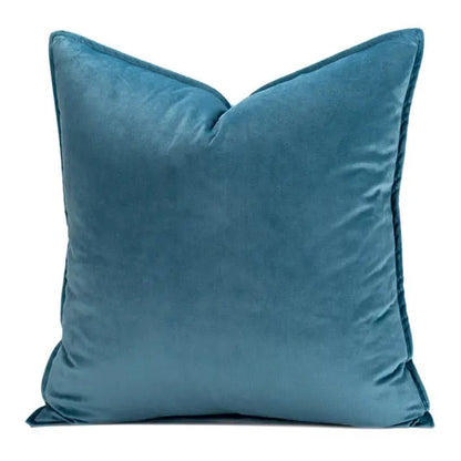 Plush Velvet Throw Pillow Cover 18x18 Inch Beige Hidden Zipper for Couch Bedroom Accent Decor Square Cushion Case Soft Home Textiles
