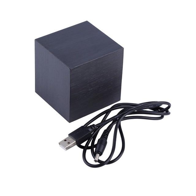 Sound-Activated Digital Alarm Clock with LED Display & Temperature Readout for Bedroom & Desk