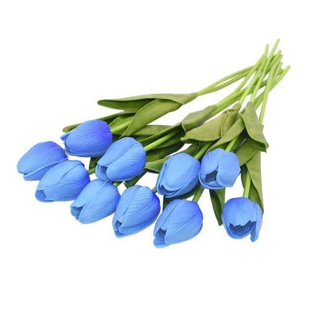 TULIPLUME – Faux Floral Arrangement for Graceful Table Décor
