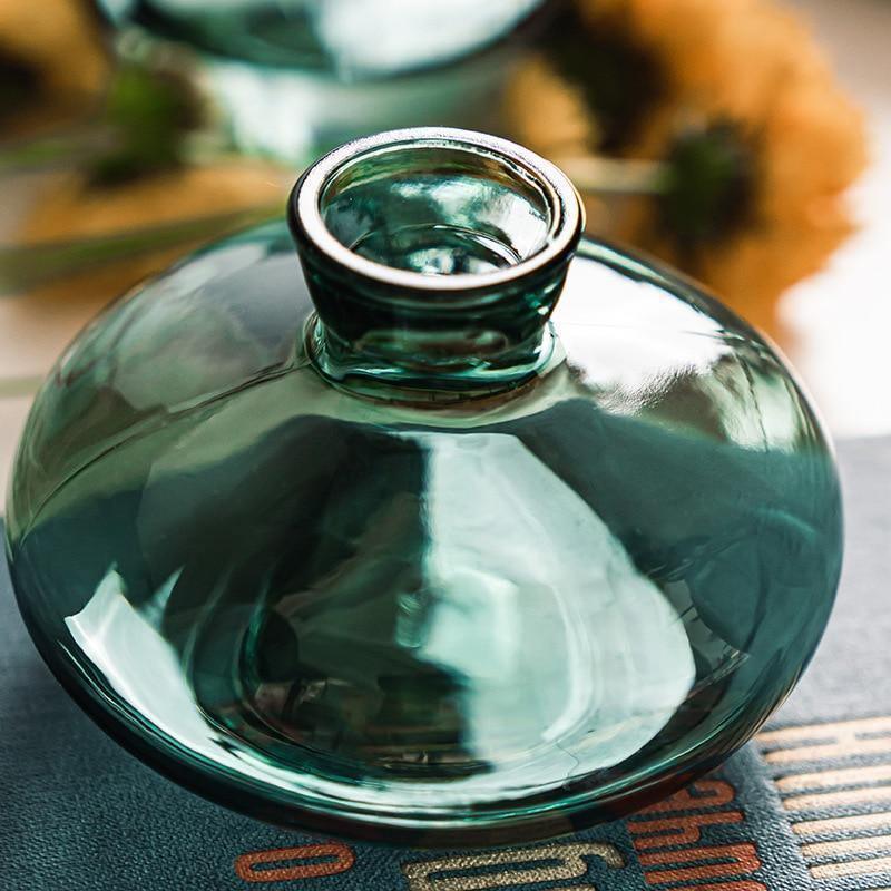 Rousseau Glass Vase Trio