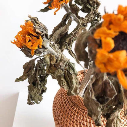 Ella Rattan Vase