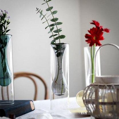Elegant Glass Bubble Vases