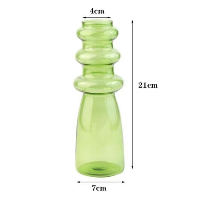 Elegant Glass Bubble Vases
