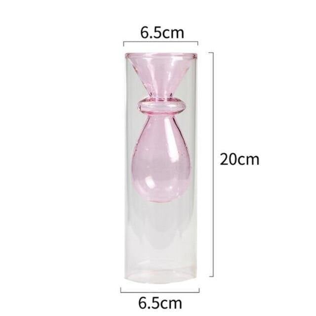 Elegant Glass Bubble Vases