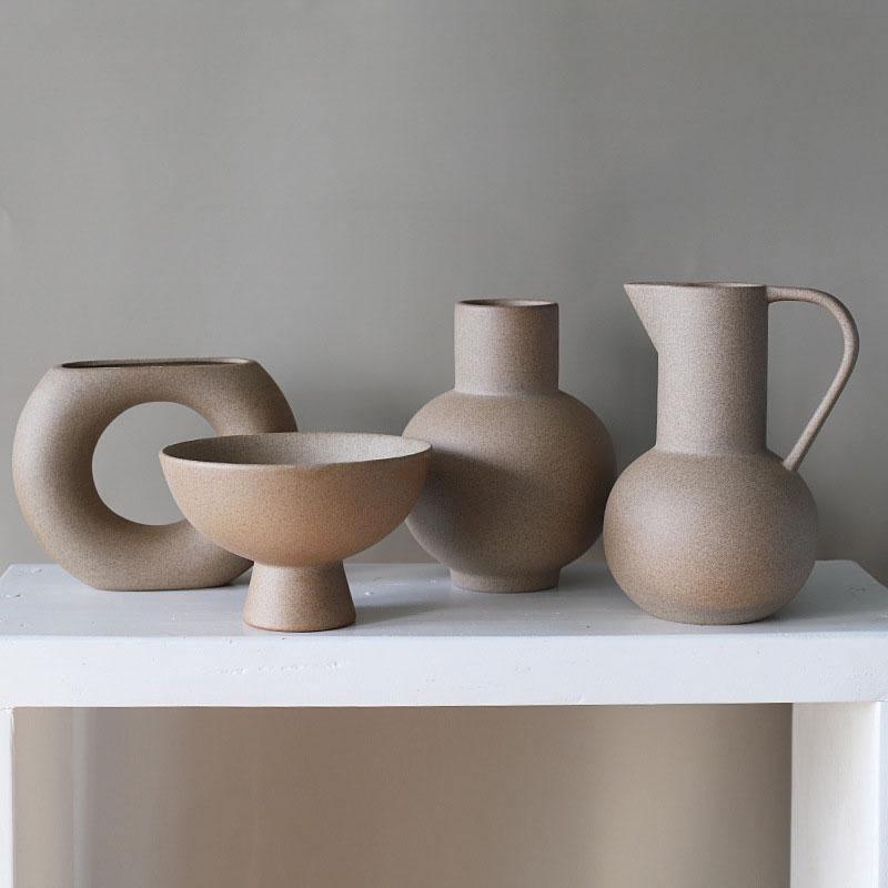 Allison Clay Pottery Vases