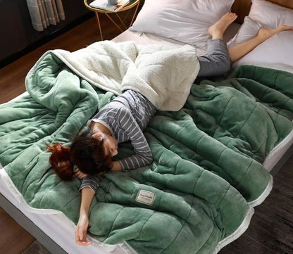 CozyWrap | Plush Fleece Blanket with Soft Velvet Fabric | Year-Round Comfort for All Seasons