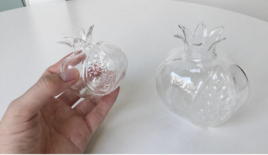 Pomegranate Glass Hydroponic Growth Vessel