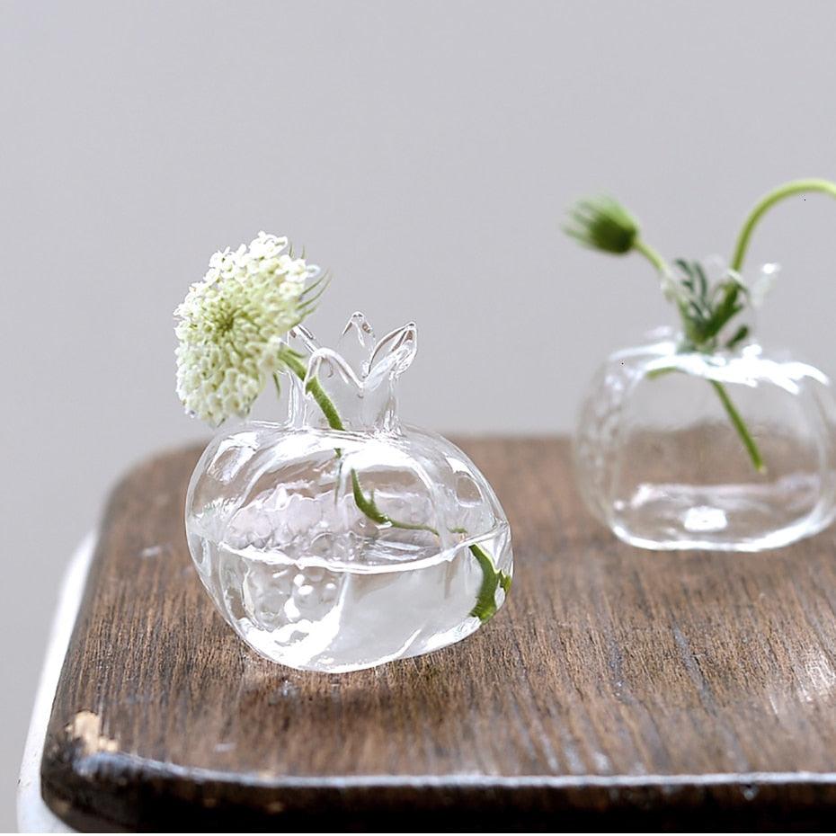 Pomegranate Glass Hydroponic Growth Vessel