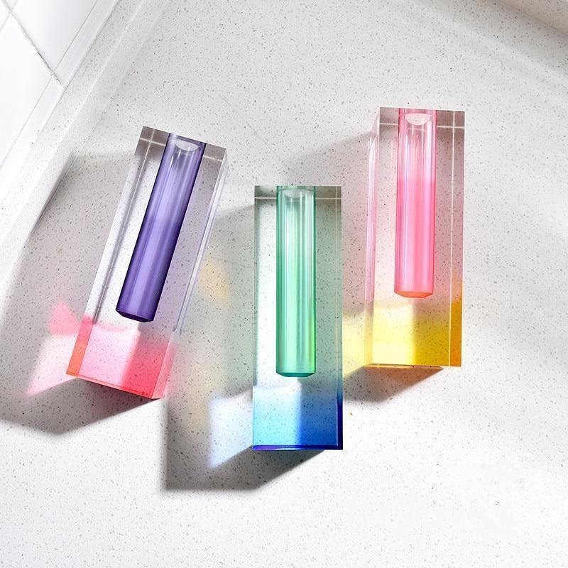 Radiant Prism Acrylic Vase