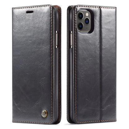 Fitted Leather iPhone 12 Case with Raised Edges & Camera Protection for Daily Use