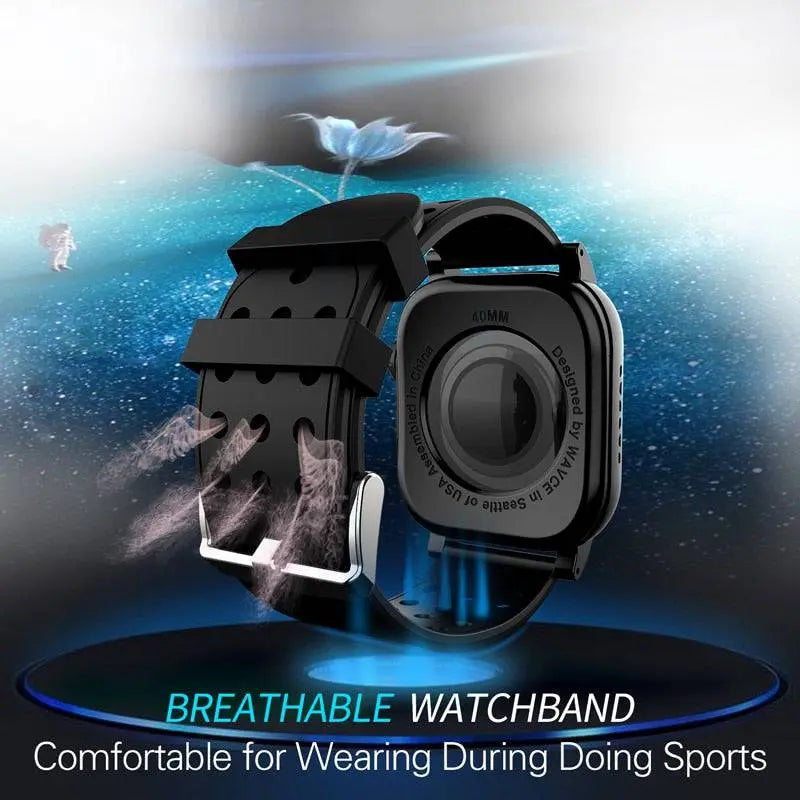Protective Sport Band & Case Kit for Apple Watch 44mm & 42mm – Silicone Wristband with Snap-On Screen Bumper for Series 6/5/4/SE & Series