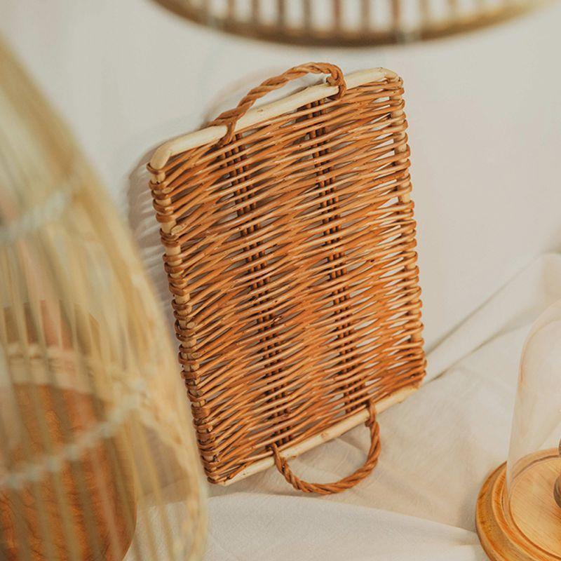 Rattan Woven Serving Tray