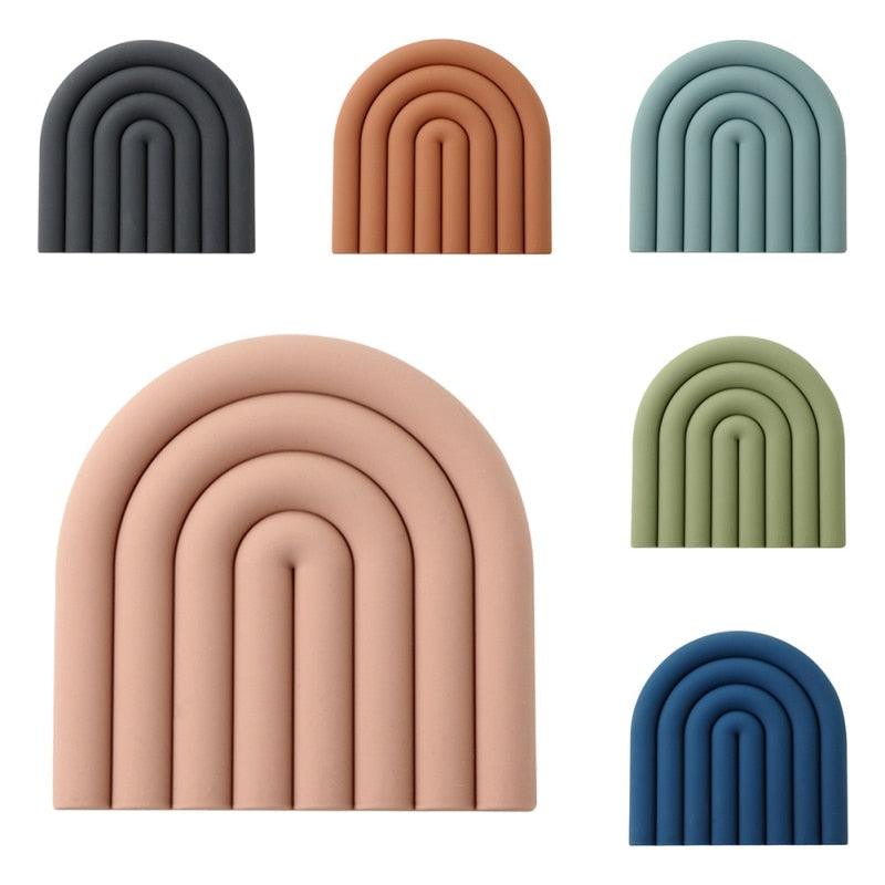 Colorful Silicone Coasters