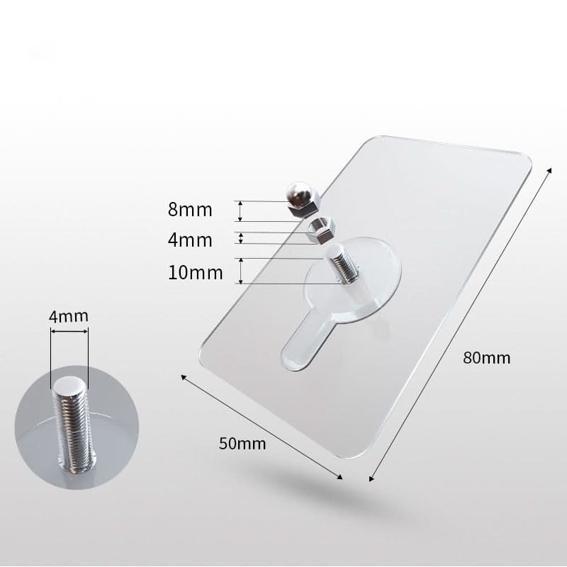 HOLDNEX – Transparent Wall Hooks for Strong Everyday Support