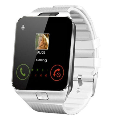 Touchscreen Fitness Tracker Watch with Camera & Bluetooth Connectivity for iOS & Android Smartphones