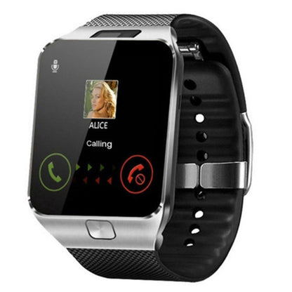 Touchscreen Fitness Tracker Watch with Camera & Bluetooth Connectivity for iOS & Android Smartphones
