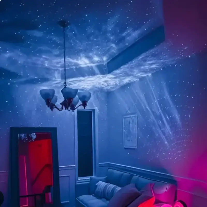 Galaxy Nebula Light Projector with Remote Control for Bedrooms, Living Rooms & Ceilings – Multicolor LED Night Light