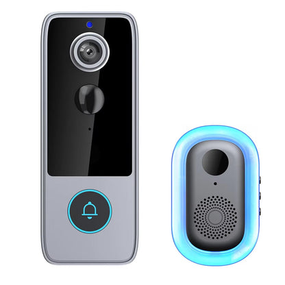 Smart Video Doorbell with HD Camera, Night Vision & Two-Way Audio – Wireless, Battery Powered, Weatherproof Security for Front Door &