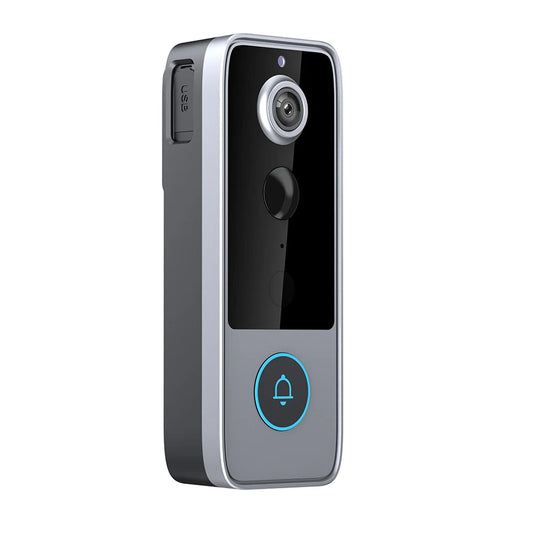 Wireless Video Doorbell with HD Camera, Motion Alerts & Night Vision – Rechargeable, Weather-Resistant, No Monthly Fees