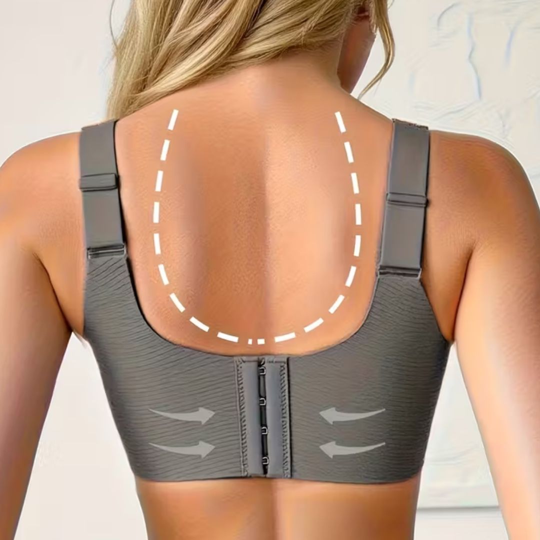 Wireless Push-Up Bra with Removable Padding for Women - Comfort Lift Everyday V-Neck Shaping Bralette for Active & Casual Wear