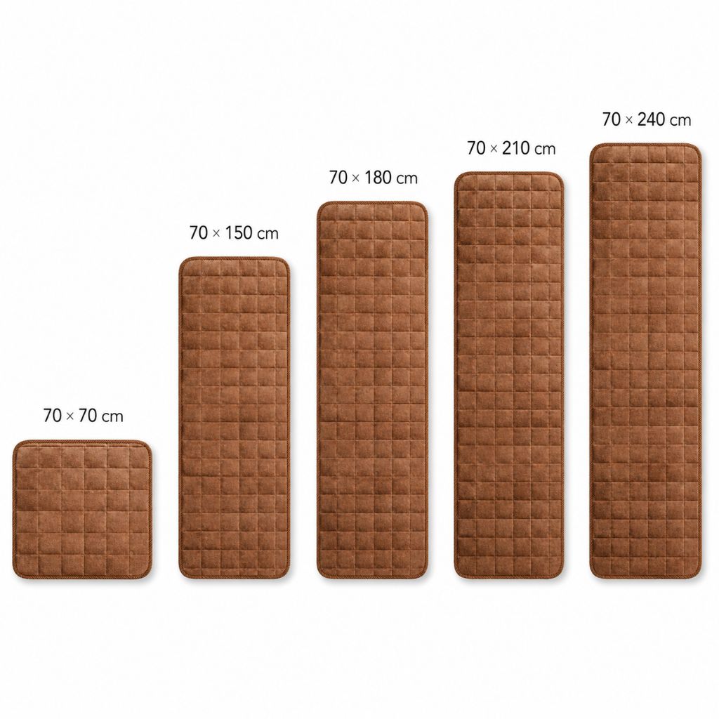 Couch Protector Pad – Grip-Back Furniture Throw for Dogs & Cats – Microfiber Cushion Shield