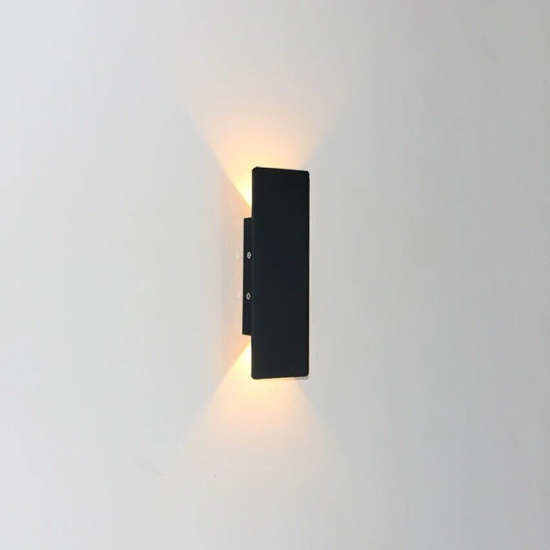 Outdoor LED Wall Sconce Aluminum Weatherproof Up Down Light for Patio Garden Entryway Modern Waterproof Exterior Fixture 2W-24W