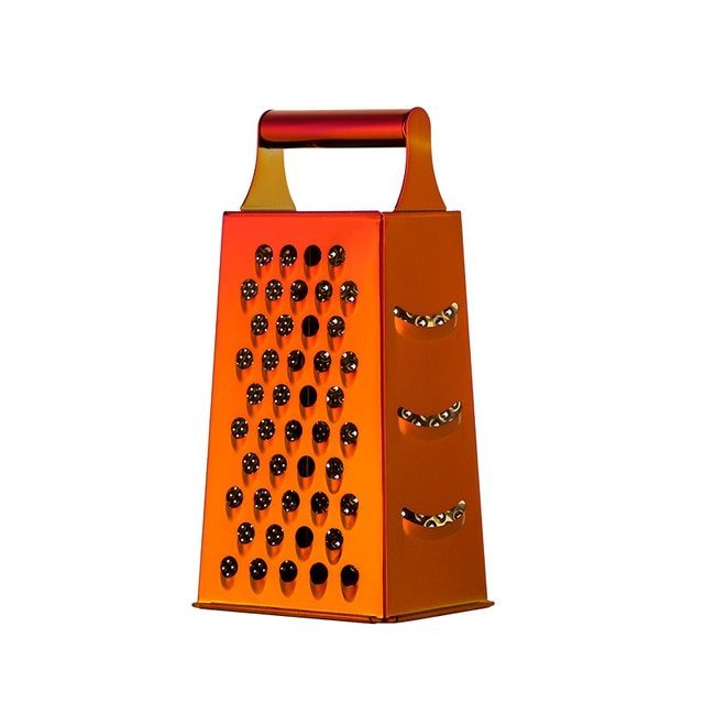 Virelle Maison | Stainless Steel Hand Grater with Ergonomic Handle | Compact Design for Effortless Grating