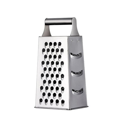 Virelle Maison | Stainless Steel Hand Grater with Ergonomic Handle | Compact Design for Effortless Grating