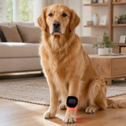 Ortekor Rechargeable Dog Red & Near-Infrared Leg Wrap – Cord-Free At-Home Care for Senior Dogs & Post-Activity Comfort