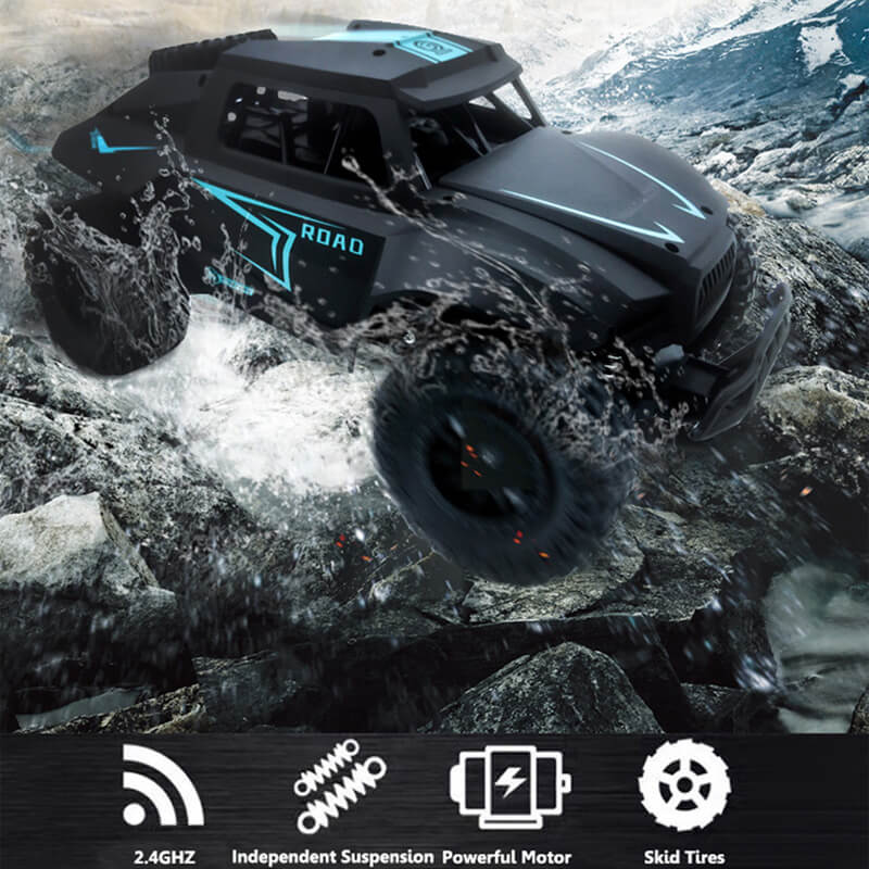 High-Speed RC Monster Truck | Shockproof Off-Road Vehicle for Thrilling Adventures
