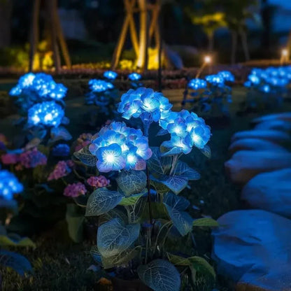 HYDRANGEALIVA – Glowing Hydrangea Decor for Elegant Outdoor Spaces