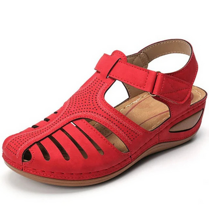 Women's Orthopedic Gladiator Sandals with Arch Support & Adjustable Straps for All-Day Comfort