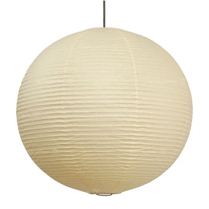 Paper Globe Hanging Light Fixture White Spherical Shade Soft Overhead Illumination for Bedrooms Living Areas Dining Rooms Calm Ambient Light