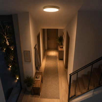 Modern Low-Profile LED Ceiling Light – 8 Vibrant Colors, Multiple Sizes, Dimmable Options for Bedroom, Living Room & Kids Spaces