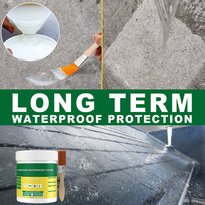 Transparent Waterproofing Sealant for Roofs, Wood, Concrete & Masonry – DIY Weather Shield for Home Exteriors & Indoor Surfaces