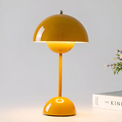 Rechargeable LED Table Lamp Dimmable Touch Control Portable Cordless Desk Light Ambient Lighting Metal Modern Home Bedroom