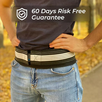 Therapeutic Compression Wrap for Nerve and Lumbar Discomfort Relief – Adjustable Stabilizing Support Brace for Hip and Spine
