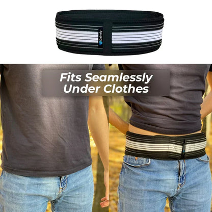 Therapeutic Compression Wrap for Nerve and Lumbar Discomfort Relief – Adjustable Stabilizing Support Brace for Hip and Spine