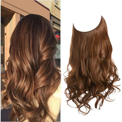 Remy Human Hair Extensions Clip-In Seamless Natural Volume Real Hair Strands Heat Safe Styling Full Ends No Tangle Women's Hair