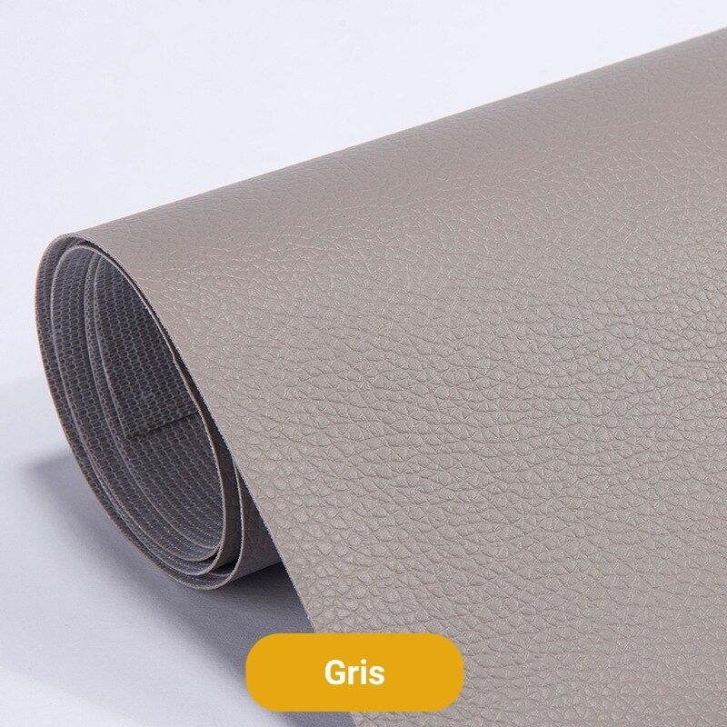 Self-Adhesive Leather Repair Patch for Furniture & Car Seats – 20x54 Inch Fix-It Sheet for Sofas Jackets Bags – Peel-and-Stick Upholstery