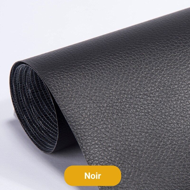 Self-Adhesive Leather Repair Patch for Furniture & Car Seats – 20x54 Inch Fix-It Sheet for Sofas Jackets Bags – Peel-and-Stick Upholstery