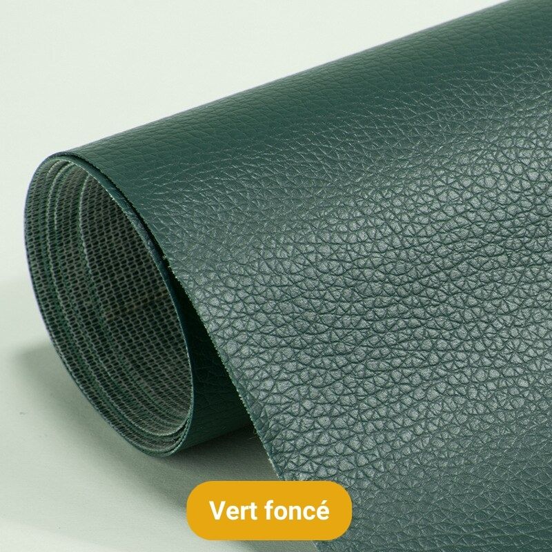 Self-Adhesive Leather Repair Patch for Furniture & Car Seats – 20x54 Inch Fix-It Sheet for Sofas Jackets Bags – Peel-and-Stick Upholstery