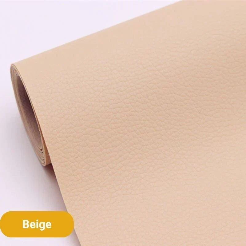 Self-Adhesive Leather Repair Patch for Furniture & Car Seats – 20x54 Inch Fix-It Sheet for Sofas Jackets Bags – Peel-and-Stick Upholstery