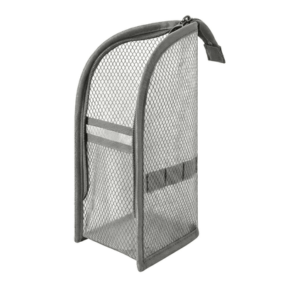 Self-Standing Travel Toiletry Bag with Clear Front Panel & Organized Compartments for Bathroom Makeup Cosmetics Daily Essentials Storage