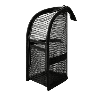 Self-Standing Travel Toiletry Bag with Clear Front Panel & Organized Compartments for Bathroom Makeup Cosmetics Daily Essentials Storage