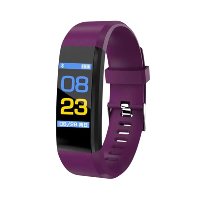 Activity Tracker with Heart Rate Monitor & Blood Pressure Tracker for Everyday Wellness | USB Rechargeable Fitness Band