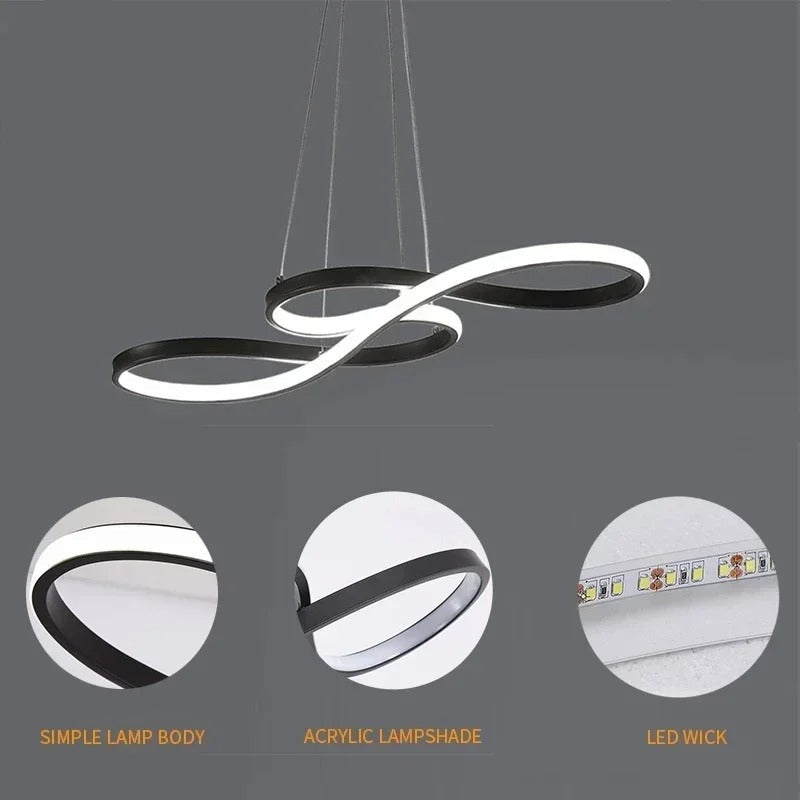 Adjustable Ring Ceiling Light with Remote Dimmable LED 37 in Gold for Dining Room Kitchen Island Modern Hanging Fixture 3-Color Temperature