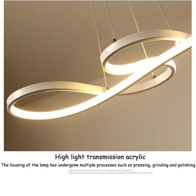 Adjustable Ring Ceiling Light with Remote Dimmable LED 37 in Gold for Dining Room Kitchen Island Modern Hanging Fixture 3-Color Temperature