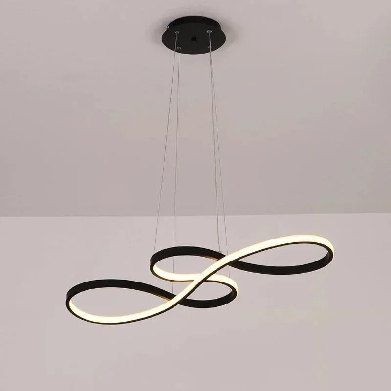 Adjustable Ring Ceiling Light with Remote Dimmable LED 37 in Gold for Dining Room Kitchen Island Modern Hanging Fixture 3-Color Temperature