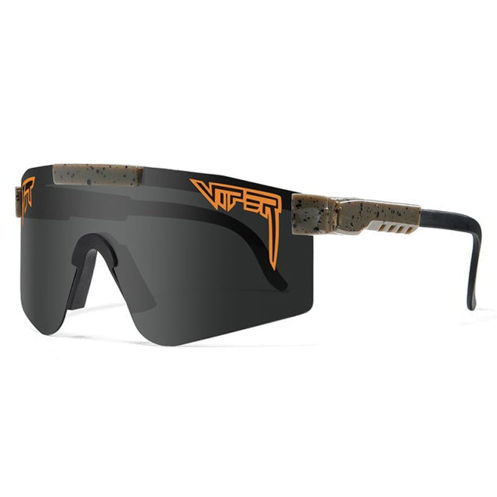 Wraparound Sport Sunglasses with UV400 Protection & Polarized Lenses for Men & Women